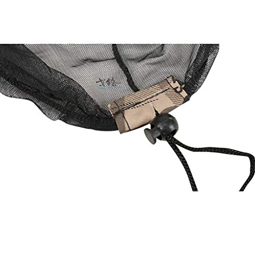 Tongina Chapéu De Rede De Pesca Ajustável Cap Cap Protector Face Cap Veil - Bege