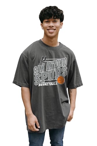 San Antonio Spurs NBA Officially Licensed T-Shirt Throwback, Large Team Color
