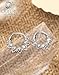 OUFER Lotus Cartilage Earrings for Women, 316L Surgical Steel Nose Rings Hoops, 16G Flower Hinged Segment Clicker Helix Cartilage Conch Rook Daith Piercing Jewelry-10MM