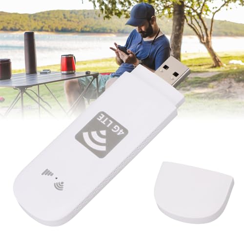 Image of 4G Portable WiFi Hotspot, Plug and Play WiFi 6 Mobile Router with Worldwide Band Support for Travel Laptop Tablet Mobile Work