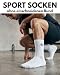 10 Paar i1R Sportsocken Tennissocken Herren Baumwolle 10300 (43-46 Weiß)