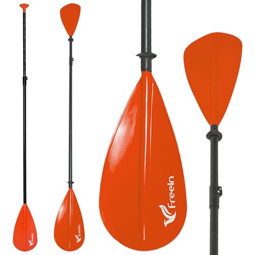 Freein 4-Piece Adjustable & Floating SUP Paddle - Adjustable Aluminum Alloy Shaft