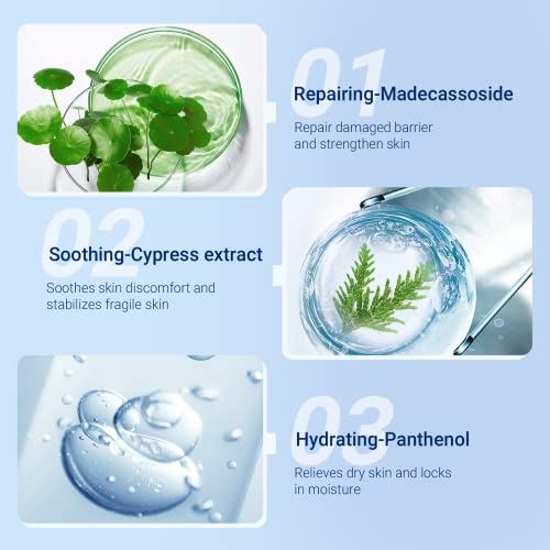 Iope Derma Cica Gel Cream 1.69 Fl.oz- Cica Cream For Soothing & Healing Skin Barrier With Centella Asistica, Madecassoside Day & Night Repair Cica Gel Cream Without Paraben By Amorepacific #TOP2