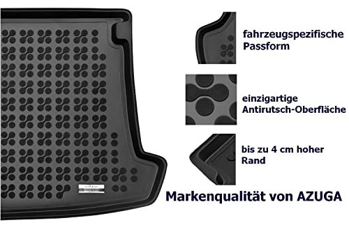AZUGA Gummi Kofferraumwanne Premium Antirutsch passend für Cupra Formentor ab 2020/ab 2024 (Variabler Boden Oben) AZ12000673