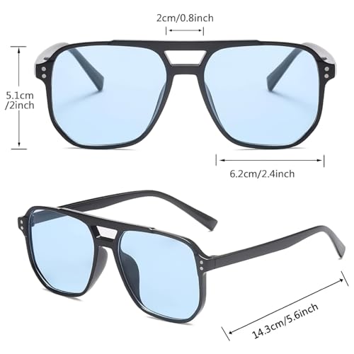 Image of 100 Pack Wholesale Retro Square Sunglasses Classic 70s Style Plastic Frame UV400 Protection Bulk Lot Resellers