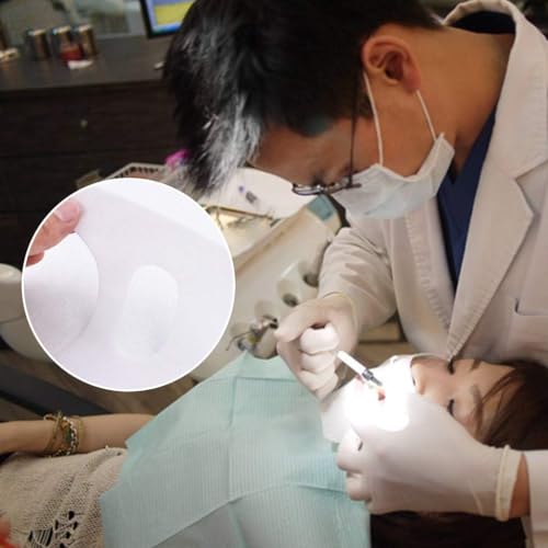 Image of 100Pcs /Pack Teeth whitening kit Mouth Guard Other Teeth whitening Accessories Mouth Gauze face Bibs