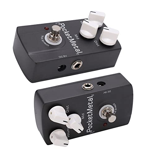 Pédale D’effet de Guitare électrique Pédale D’effet de Distorsion en Métal Accessoire de Processeur de Son pour Guitare… - Les Beatles, Paul McCartney, John Lennon, RIngo Starr, George Harrison Pédale D'effet de Guitare électrique Pédale D'effet de Distorsion en Métal Accessoire de Processeur de Son pour Guitare… – Image 8