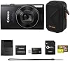 Paquete de Cámara Digital Canon PowerShot ELPH 360 HS con Tarjeta microSD 64GB, Adaptador SD, Lector de Tarjetas USB, Estuche Rígido Slinger, Batería y Cargador (Negro) 2