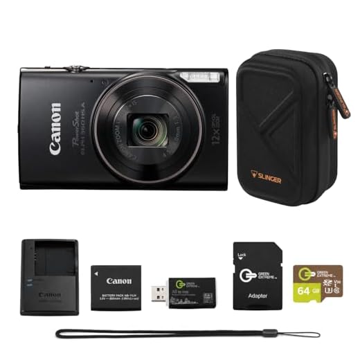 Canon PowerShot ELPH 360 HS Camera Bundle