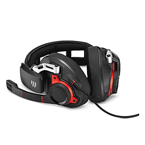 Epos Audio Gsp 600 Closed Acoustic Gaming Headset (Black/Red) #TOP7