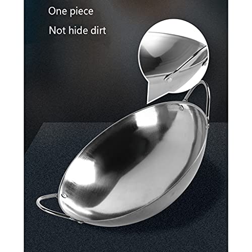 Wok de Acero Inoxidable Multifuncional 20.5cm-25.5cm miniatura 4