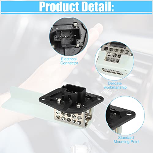 Image of ACROPIX HVAC Blower Motor Resistor AC Blower Control Module Fit for Dodge for Ram 1500 2500 3500 Van 1999-2003 No.4885456AA - Pack of 1
