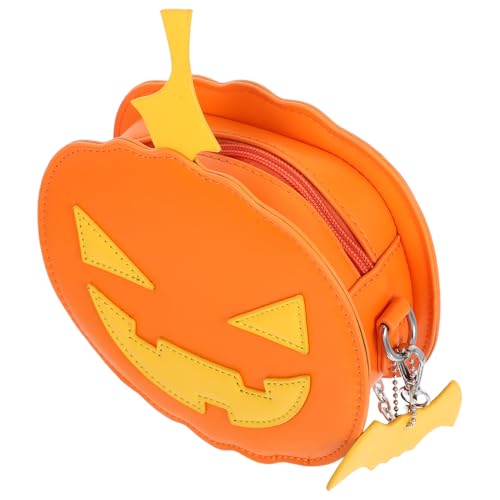 Pochette citrouille Halloween orange, le cadeau idéal pour gâter une femme