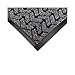 CWNTE0046GY Tire-Track Scraper Mat, 48x72, Gray