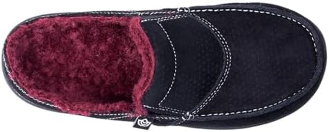 Revitalign Women's Siesta Plush Slipper, Black, 8 | Image 4
