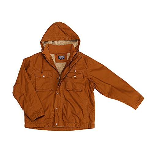 Image of Smith's Workwear Mens Sherpa-lined Duck Work JacketWork Jacket