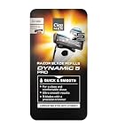 Lidl Cien Men - Dynamic 5 Pro Razor | 1 Handle + 1 Refill | Lubricating Strip with Vitamin E