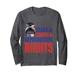 Stars Stripes Reproductive Rights Long Sleeve T-Shirt
