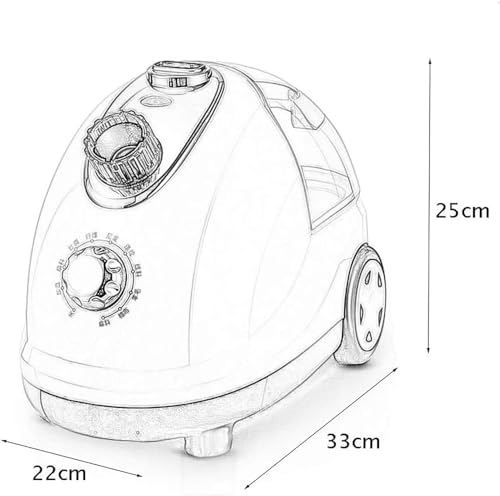CHIPEL Vertical Steamer close-up and water tank