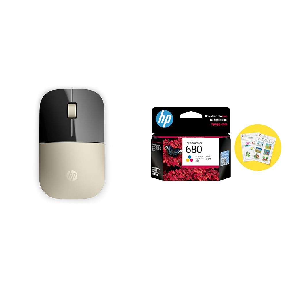 HP Z3700 Wireless Optical Mouse with USB Receiver and 2.4GHz Wireless Connection/ 1200DPI / 16 Month-image-39