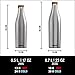 SIGG - Insulated Water Bottle - Meridian Brushed - Leakproof & Extra-Slim - BPA Free - Plastic Free - 18/8 Stainless Steel - Double Walled - Bamboo Screw Top - Brushed - 24 Oz