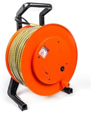 Misuratore di livello dell'acqua profonda portatile, indicatore di profondità del pozzo trivellato per misurare i livelli dell'acqua, gamma di profondità da 30 m a 300 m, ideale per il monitoraggio