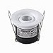 Produktbild Mini LED Einbaustrahler Einbauleuchte Spot einbauspot Weißer Rahmen Schwenkbar 1 Watt COB inkl. LED Trafo 4200K Neutralweiß