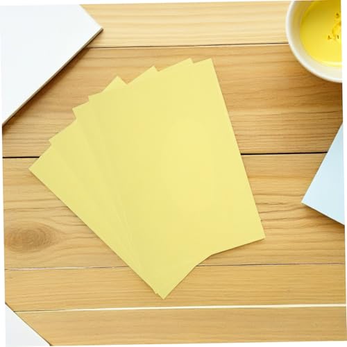 Papier jaune clair 200 pièces multi-usage pour impression et écriture - 4