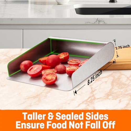 Metal Food Scoop for Harvest Right Freeze Dryer Medium and Small Trays, Perfect width to scoop up dried food off your Harvest Right trays - Thumbnail 2