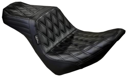 LE PERA 0802-1454 LYR-580DD Tailwhip Seat - Double Diamond - Black