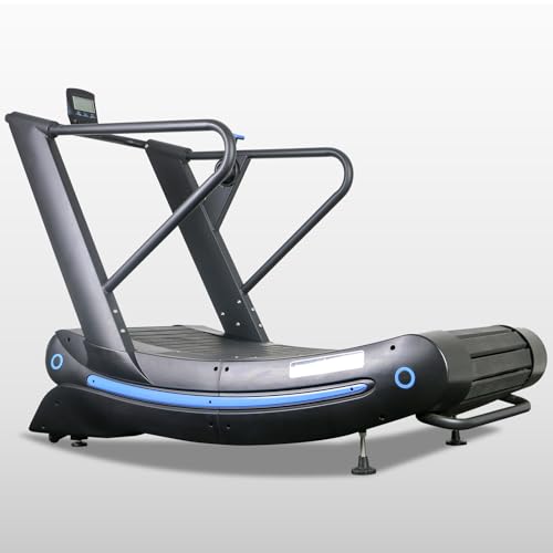 Image of Curved Treadmill, Non Electric Treadmill with Resistance Adjustment