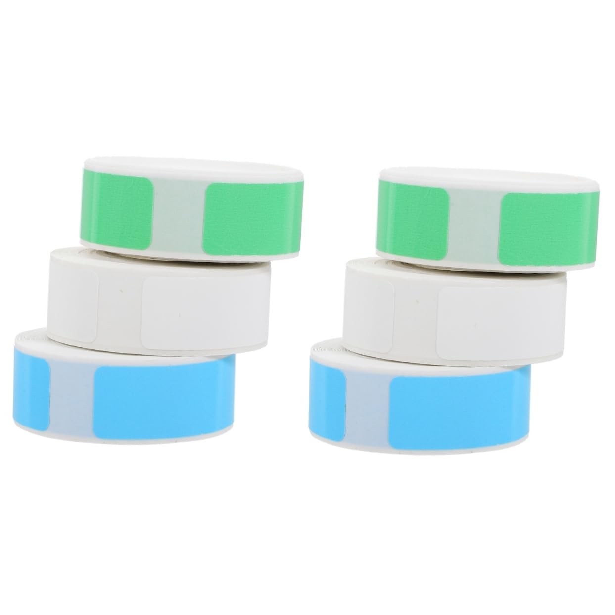 DOITOOL 2 Set Etichette Termiche Autoadesive Colorati Per Stampante Per Casa Pratiche E Resistenti All 3 * 2