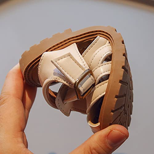 My First Pair Of Sandals Toddler Baby Girls Anti-Slip Rubber Open Toe Flat Shoes Girls Summer Outdoor Shoes2