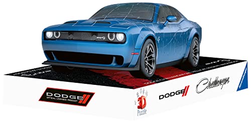Puzzle 3D 108 pièces : Dodge Challenger SRT Hellcat Redeye Widebody Ravensburger France - vue 8