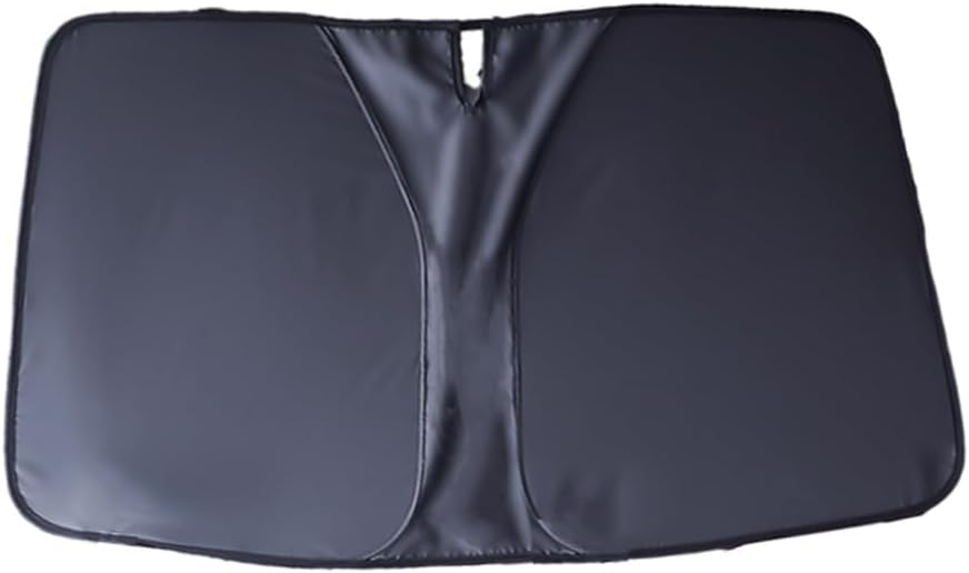 MACHSWON Car Front Interior Windshield Sunshade, Car Accessories, Windshield Sun Shade, Compatible with BYD Atto 3 2022-2024, 1PC (Silver and Black)
