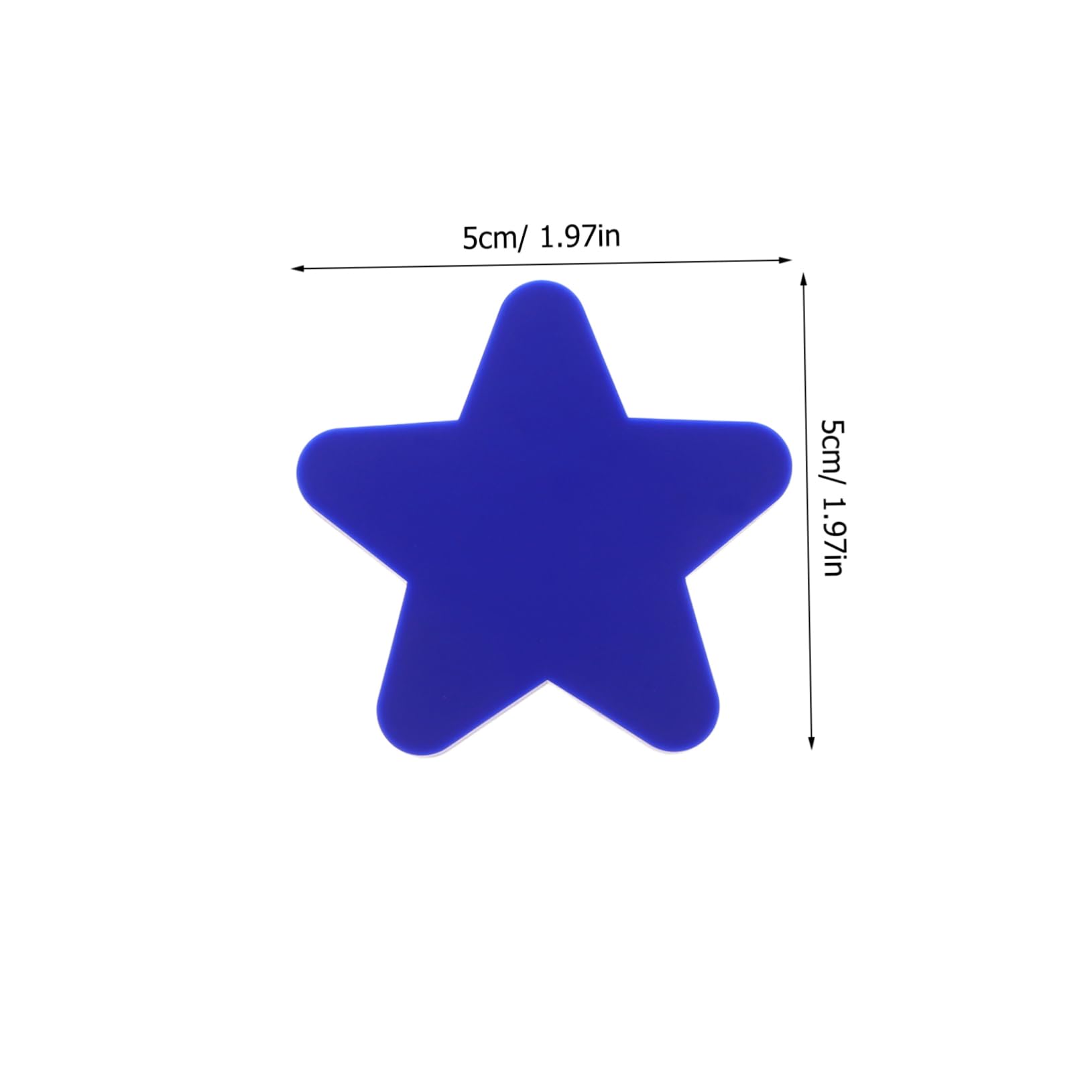 Angoily Star Shaped Drawer Pulls 6 Pack Cute Cabinet Handles Comfortable Install Zinc Alloy Decorative Wardrobe Knobs