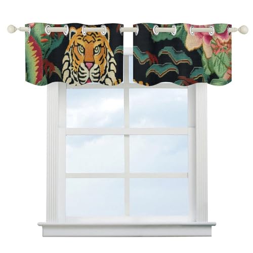 Cenefa de estilo asiático para renovar la decoración de ventanas aburridas 3