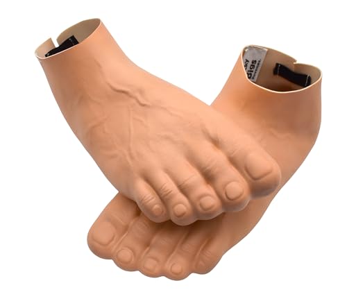 Nicky Bigs Novelties Fake Foot, Big Foot, Big Toe Slippers, Weird Stuff, Funny Slippers For Men And Women