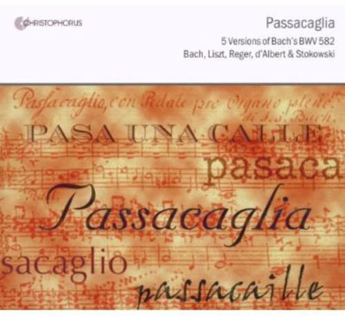 Passacaglia  5 Versions Of Bach's Bwv 582 #TOP23
