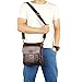 ZZNICK Genuine Leather Messenger Bag, Sling Bag Crossbody Shoulder Bags for Travel Work Business (Brown-2303, Medium)