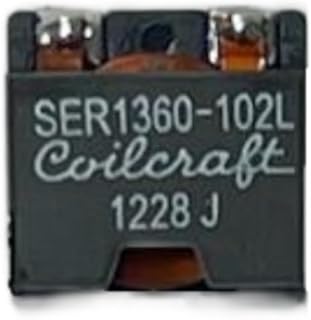 Pack of 5 SER1360-102KLB Power Inductors, 1uH Shld 20% 13A 2.6mOhms SMD, Cut Tape, RoHS