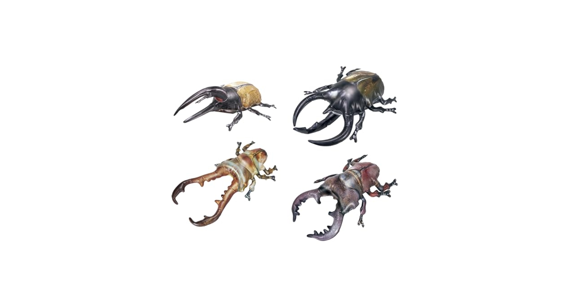 【新品】虫ペット ヘラクレス&コーカサス 育成ゲーム 新品未開封 ② Amazon | 【4種アソートセット】生物探検隊～虫編2024～ （1