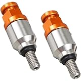 Chaque paquet comprend 2 vannes de saignement de dans une couleur orange vibrante, ajoutant une touche élégante à votre vélo tout en améliorant ses performances.