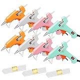 Facile à utiliser : Il suffit d’insérer un bâton de colle chaude, de brancher le pistolet à colle et d’appuyer sur la gâchette. La buse anti-goutte de ce mini pistolet à colle chaude assure une application précise, sans gaspillage. Le pistolet à colle chaude se nettoie facilement. Ne retirez pas le bâton de colle après utilisation