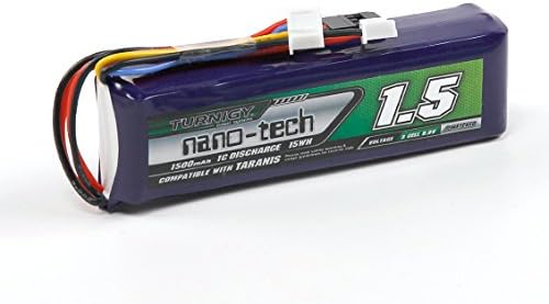 Turnigy nano-tech 1500mAH LiFe 3S 9.9v Transmitter Pack (Taranis Compatible)