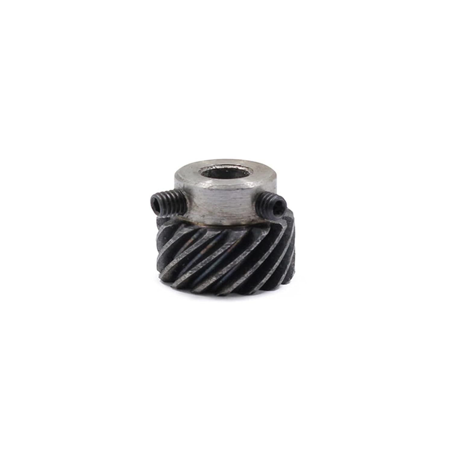 Right Helical Gear 1M 60 Teeth Craft Hole 90 Degree 45 Steel HF Quenching Pack of 2