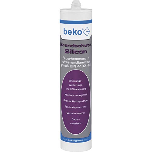 beko Brandschutz-Silicon 310 ml grau 228 03