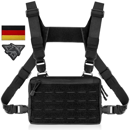 Flintronic Taktische Brusttasche, Taktischer Kampf Brustpackung, Utility Recon Kit Tasche