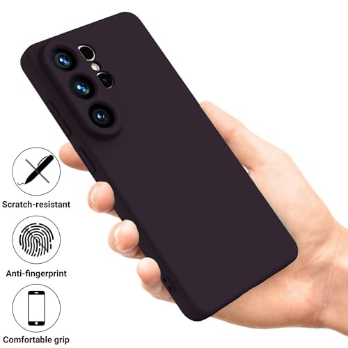 Image of ArmourPro Soft Silicone Back Cover for Samsung Galaxy S26 Ultra | Pruple