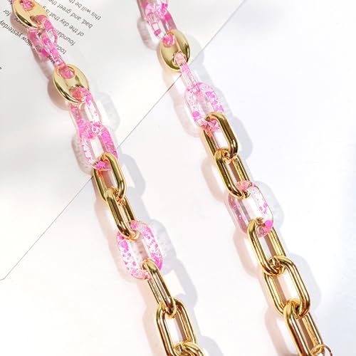 Image of Acrylic Glasses Chain Holder for Women Sunglasses Lanyard Necklace Decorative Chain Eyewear Retainer Eyeglass Strap